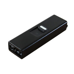 Enkelvoudige boog vlamloze winddichte elektrische USB-aansteker op maat gemaakt cadeau elektronische plasma-aansteker met zaklamp - Product Image 3