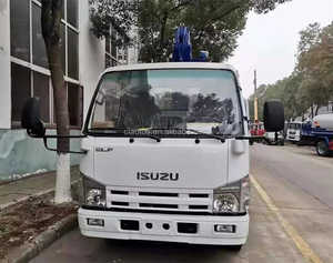 Isuzu 4X2 10 <span class=keywords><strong>grúa</strong></span> de recogida de brazo de pluma montada <span class=keywords><strong>con</strong></span> sistema de energía Paquete de <span class=keywords><strong>madera</strong></span> Mini <span class=keywords><strong>grúa</strong></span> eléctrica Camión <span class=keywords><strong>grúa</strong></span> Isuzu usado - Product Image 4