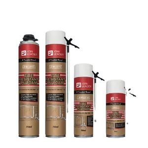 Goedkope Brandwerende Polystyreen Pu Schuim Kit Schuim Tapefoam Tape Kit Pu Spray Polyurethaan Kit