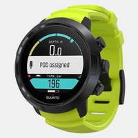 Ordinateur de plongée sous-marine multifonctionnel pour la plongée en apnée, montre de plongée écologique et tendance SUUNTO D5