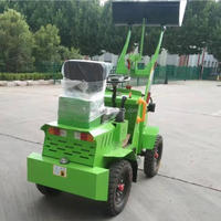 Mini Caricatore Elettrico 4WD ZL04E con Batteria da 900Ah, Capacità 0,4 Tonnellate, per Costruzioni, Fattorie, Giardini e Magazzini