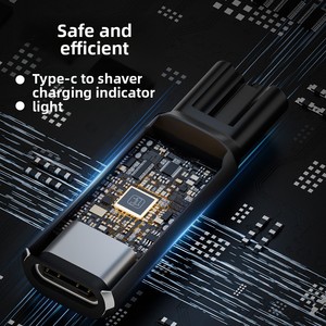 Adaptador <span class=keywords><strong>de</strong></span> Carga <span class=keywords><strong>de</strong></span> Aleación <span class=keywords><strong>de</strong></span> Aluminio para Afeitadoras Eléctricas <span class=keywords><strong>y</strong></span> Cortapelos, Convertidor <span class=keywords><strong>de</strong></span> Tipo-C Hembra a [Insertar Tipo <span class=keywords><strong>de</strong></span> Conector] para Carga <span class=keywords><strong>de</strong></span> 4.3V/5V/8V/15V - Product Image 4