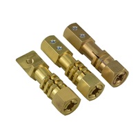 Tête de verrouillage en cuivre à double rainure pour pistolet de soudage par points |   Matériel de réparation de carrosserie automobile