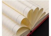 Wasserdichte Reisende a4 Hardcover Pu Papier binder leere Linie Notizbuch für Schüler Schule