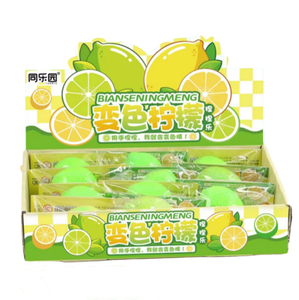 Juguetes Antiestrés de Limón que Cambian de Color, Pelotas Sensoriales de Frutas para Aliviar la Ansiedad y el Autismo, para Niños y Niñas, Venta al Por Mayor - Product Image 1