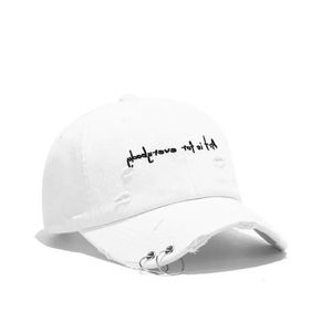 Casquette de baseball de style danse de rue personnalisée à bas prix vente en gros lettre anglaise broderie Logo tendance - Product Image 5