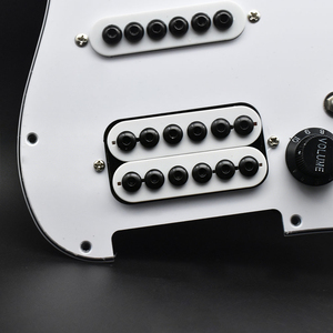 ST HSH Pickguard Completo, Conjunto Precableado con Función Coil Split Tap, Placa de Control de 2 Tonos y 1 Volumen, Humbucker para Guitarra Eléctrica - Product Image 2