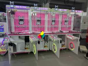 Máquina de Garra para Peluches de Parque de Atracciones, Máquina Grúa de Muñecos para Centro de Juegos, Atrapador de Juguetes de Peluche Operado con Monedas, Mini Garra con Certificación UL - Product Image 5