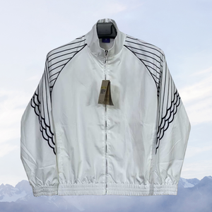 新款男式足球衫拉链防水透气短袖 100% 涤纶圆领四季训练刺绣 - Product Image 1