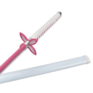 Spada <span class=keywords><strong>Demon</strong></span> <span class=keywords><strong>Slayer</strong></span> Shinobu Kocho 105cm in Schiuma PU, Accessorio per Cosplay Anime, Lama Nichirin, Vendita Diretta dalla Fabbrica - Product Image 4