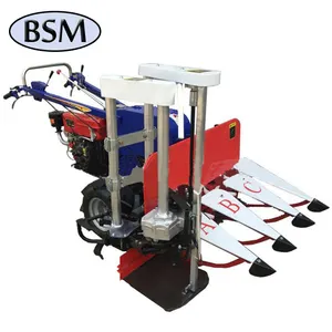 Chuyên Nghiệp Paddy Lúa Mì Ớt Đậu Nành Cỏ Cỏ Linh Lăng Cỏ Ba Lá Ngô Máy Gặt Mini Harvester