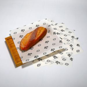 Wholesale Customized Printed Logo Food Safe Grade Baking <b>Paper</b> for <b>Burger</b> Greaseproof Deli Meat Wax Coated Sandwich <b>Wrapping</b> - Product Image 5