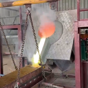 Đúc 0.3T <span class=keywords><strong>100Kg</strong></span> Nhỏ Nóng Chảy Lò Thép Sắt Phế Liệu Nóng Chảy Furnacefor Kim Loại Khác Nhau Kim Loại Nóng Chảy Lò - Product Image 5