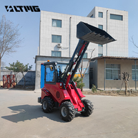 LTMG Kleiner Lader 0,8 Tonnen 1 Tonne 2 Tonnen Mini Teleskop-Radlader mit ODM-Service