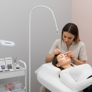 <span class=keywords><strong>Lampe</strong></span> <span class=keywords><strong>UV</strong></span> mobile avec roues pour extension de cils 395-405nm CE RoHS OEM disponible - Product Image 2