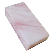 Plateau à cils personnalisé avec logo et couvercle, en acrylique, pour greffe de cils, boîte de rangement, support pour fournitures de cils