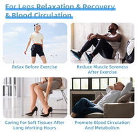 Système sans fil OEM complet sans fil à 4 chambres compresseur d'air musculaire pompe de récupération bottes masseur de jambes pour la récupération