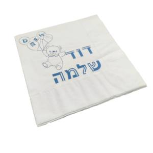 Serviettes <span class=keywords><strong>en</strong></span> <span class=keywords><strong>papier</strong></span> jetables blanches à 4 plis, prix bas, qualité supérieure, nombreux logos personnalisés imprimés, restaurant, 1 pli, sac, cocktail - Product Image 4