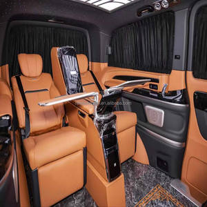 Siège de voiture modifié Vito Classe V avec repose-jambes Réfrigérateur <span class=keywords><strong>Bureau</strong></span> Board pour Mercedes Benz Classe V Vito Metris W447 W448 - Product Image 2