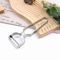 Vente en gros d'outils de cuisine personnalisés pour la maison, ustensiles en acier inoxydable, gadgets pour pommes de terre, trancheuse à légumes professionnelle, éplucheur