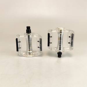 Nouvelles pédales translucides plat grande plate-forme BMX pédale de vélo de montagne - Product Image 3