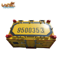 DNV 2.7 ou ISO 10855 Boîte à outils conteneur offshore en acier corten standard de 6 pieds à vendre