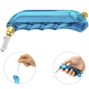 Réservoir d'huile bleu Miroirs d'alimentation Carreaux Mosaïque Ensemble d'outils de <span class=keywords><strong>coupe</strong></span> Poignée de pistolet <span class=keywords><strong>Coupe</strong></span>-bouteille en <span class=keywords><strong>verre</strong></span> - Product Image 1