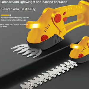 Sécateur électrique industriel à double usage Sécateur à une main Tondeuse à <span class=keywords><strong>gazon</strong></span> à ceinture verte <span class=keywords><strong>Batterie</strong></span> au lithium rechargeable DIY - Product Image 2