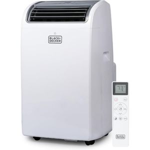 เครื่องปรับอากาศแบบพกพาแบล็ค+เด็คเกอร์ 12000 บีทียู 8350 แซค 550 ตารางฟุต รีโมทคอนโทรลสีขาว - Product Image 1