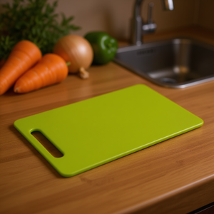 KESPER Chopping Board Set 5 Pieces Green Kitchen Cutting <b>Block</b> - Product Image 3
