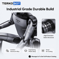Robot Humanoide Bípedo TERKOBOT Gen1 de Fábrica con Caminata Autooptimizada y Equilibrio Antidisturbios para la Enseñanza Universitaria de STEM