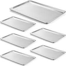 Moldes Apilables para Hornear Croissants de Aluminio, Antiadherentes, para Pizza <span class=keywords><strong>Pinsa</strong></span> Romana, Bandejas Perforadas con Orificios - Product Image 6
