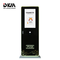 Distributeur automatique de cigarettes DKM Smart, sur pied, avec éclairage LED
