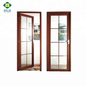 <span class=keywords><strong>Porte</strong></span> à battant isolée pour <span class=keywords><strong>entrée</strong></span> principale, design moderne en aluminium <span class=keywords><strong>avec</strong></span> verre, ouverture latérale pour salle de bain - Product Image 4