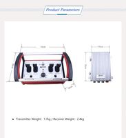 Meilleur prix pour joystick 24V 12V IP68 étanche, vanne hydraulique de grue, moteur sans fil, écran anglais, télécommande 225M