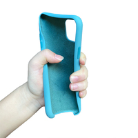 2020 étui de téléphone portable en Silicone Design personnalisé d'origine avec logo Apple pour iPhone 7/8Plus étui de téléphone portable en Silicone liquide