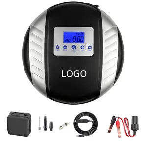 Mini bomba de aire eléctrica inteligente para neumáticos de coche, Digital Inflador de neumáticos, 150 PSI, portátil, inalámbrico, 12V DC, compresor automático ABS, camiones dobles