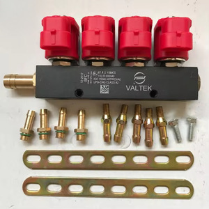 Kit de Conversión de Combustible de Gasolina a Gas para Vehículos LPG/CNG, 2/3 Ohmios, 4 Cilindros, Rojo, Unidad de Control de Riel de Combustible, Ajuste Universal para Modelos de Automóviles Estándar - Product Image 2