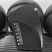 Genouillère de compression personnalisée avec logo 7MM/5MM, protège-genou, genouillère de fitness en néoprène
