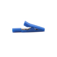 Pinces crocodiles crocodile avec prise 2mm Banana Jack Test Clamp Wire Clip Terminal