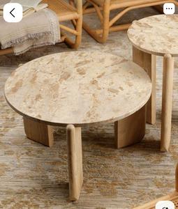 Nouvelle collection de table basse de forme ronde de meilleure qualité prix de gros - Product Image 1