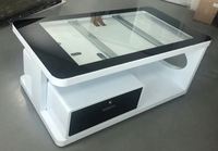 Table de jeu intelligente Windows ou Android de 43 pouces, écran tactile multipoint interactif FHD, table basse imperméable pour enfants