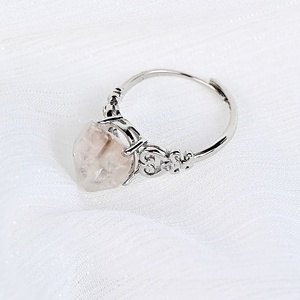 Бриллиантовое кольцо с натуральным драгоценным камнем - Product Image 1