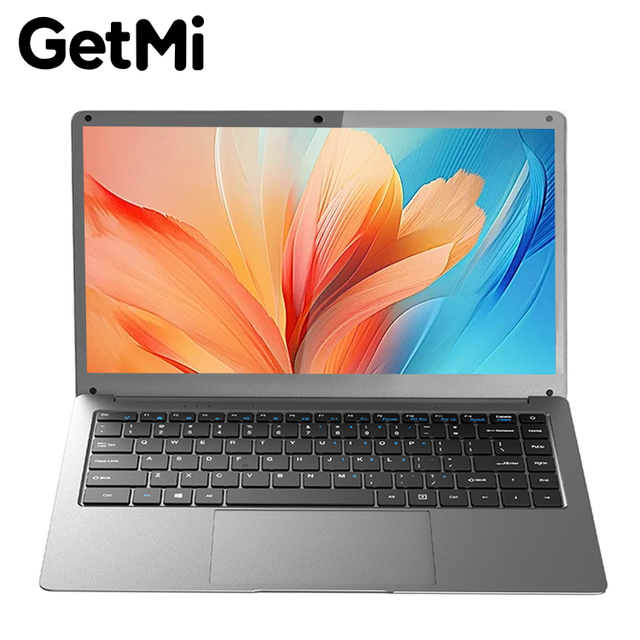New 14 Inch Gaming Laptop with SSD Hard Drive and IPS Panel Super Thin Notebook Computer