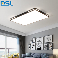Lustre LED de haute qualité, style nordique minimaliste moderne, pour chambre à coucher et salon, base en fer, indice de protection IP33, 3500K, blanc chaud