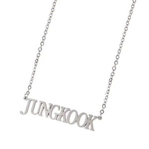 Nuevas joyas <span class=keywords><strong>de</strong></span> apoyo a celebridades coreanas <span class=keywords><strong>de</strong></span> KPOP, accesorios <span class=keywords><strong>de</strong></span> banda para hombres, collares, regalos para conciertos, collares <span class=keywords><strong>de</strong></span> moda - Product Image 2