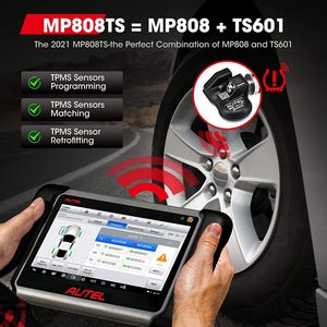 Analyseur de moteur OBD2 Maxipro MP808TS 2022 avec outils TPMS pour plus de 80 marques de voitures 12V Garantie de 12 mois - Product Image 4