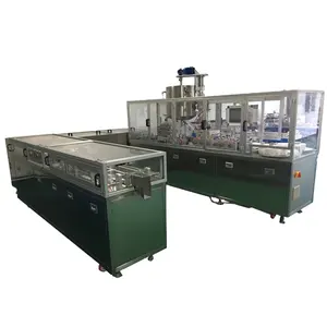 Fully automatic 7 filling heads 10000pcs/h suppository filler and sealer production line
