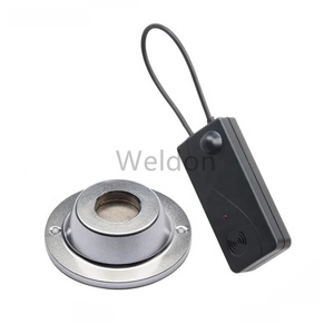 Tần số duy nhất Đôi Báo động điện tử tự âm thanh nhãn bảo vệ <span class=keywords><strong>EAS</strong></span> chống trộm RF tự báo động <span class=keywords><strong>tag</strong></span> với dây buộc cho túi - Product Image 4