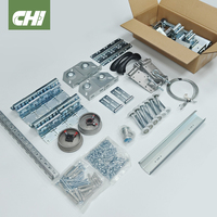 Kit Completo de Herrajes para Puerta de Garaje, Certificado CE, Europeo, Moderno, Galvanizado, Resistente, Antihuellas, Venta al Por Mayor